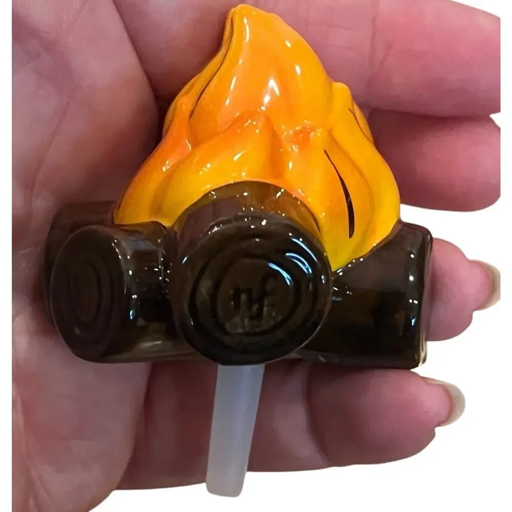 2 NORA FLEMING Minis A428 FOXY LADY FOX A400 Fired Up Campfire Bonfire Charms